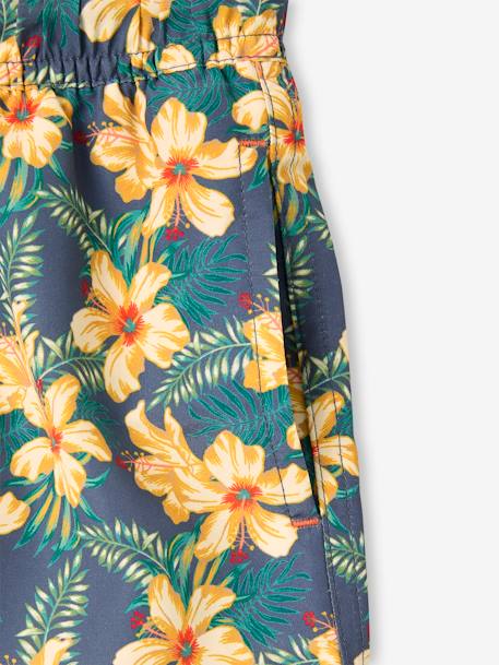 Maillot de bain imprimé garçon marine - vertbaudet enfant 