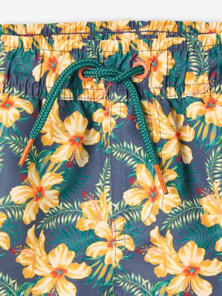 Maillot de bain imprimé garçon marine - vertbaudet enfant 