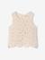 Ensemble bébé top + short en macramé vanille - vertbaudet enfant 