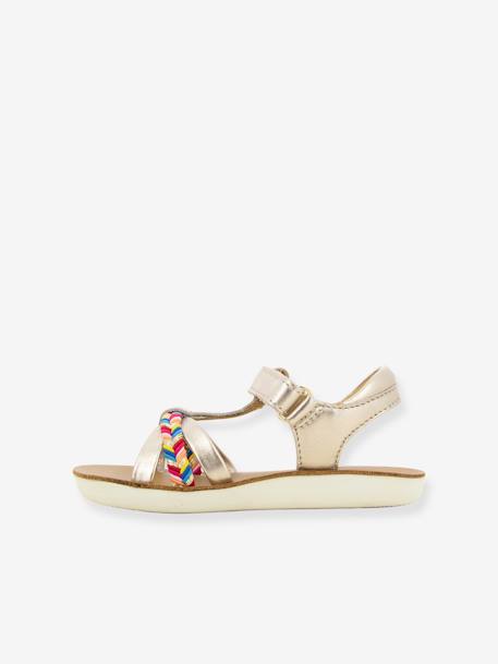 Kindersandalen Goa Salomé SHOO POM® kameel+rozen - vertbaudet enfant 