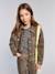 Veste fille oversize motif léopard beige - vertbaudet enfant 