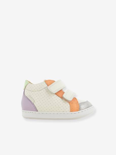 Babysneakers Bouba Box Easy SHOO POM® blauw+lila - vertbaudet enfant 