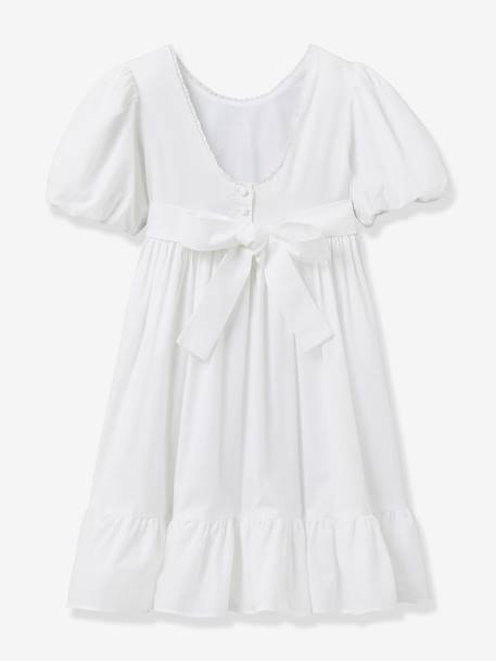 Robe fille Charlie- Cortège Arabesque écru - vertbaudet enfant 