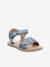 Leren kindersandalen Dyastar KICKERS® marineblauw - vertbaudet enfant 