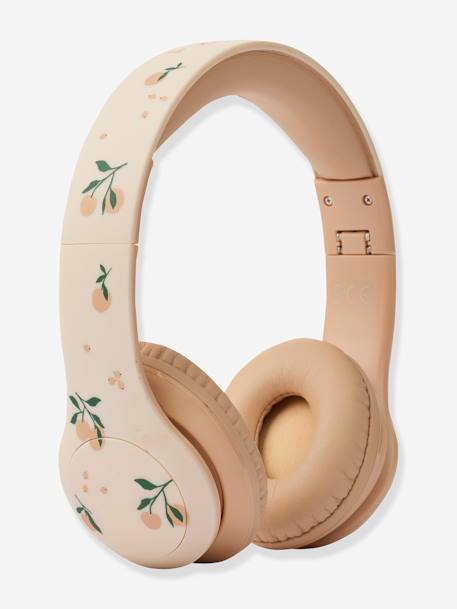 Draadloze hoofdtelefoon met Quinn LIEWOOD-print blauw+rozen - vertbaudet enfant 
