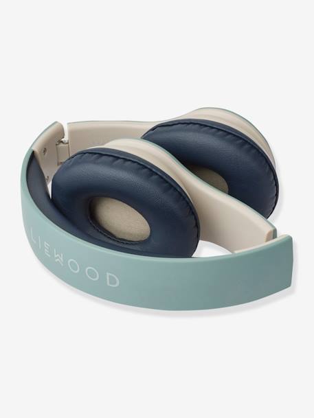Draadloze hoofdtelefoon met Quinn LIEWOOD-print blauw+rozen - vertbaudet enfant 