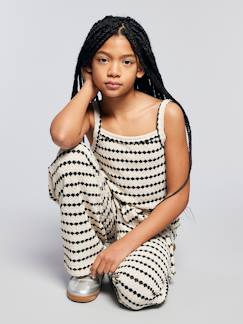 -Débardeur en maille fantaisie fille