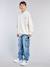 Jean garçon loose battle denim bleached - vertbaudet enfant 