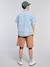 Set van 2  bermuda's met een stonewashed effect JONEN pecannoot - vertbaudet enfant 