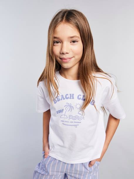 Set van 2 meisjessweaters JONEN blauw - vertbaudet enfant 