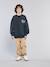 Sweat loose effet délavé noir - vertbaudet enfant 