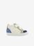 Babysneakers Bouba Box Easy SHOO POM® blauw+lila - vertbaudet enfant 