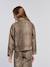 Veste fille oversize motif léopard beige - vertbaudet enfant 