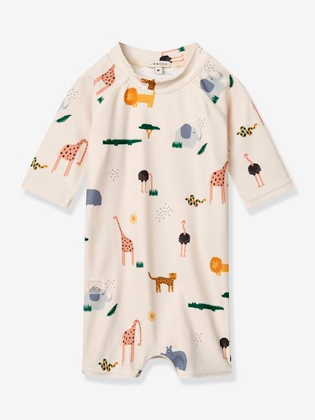 Combinaison de bain bébé Thor beige+rose pâle - vertbaudet enfant 