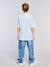 Lot de 2 t-shirts garçon unis effet délavé bleu ciel - vertbaudet enfant 