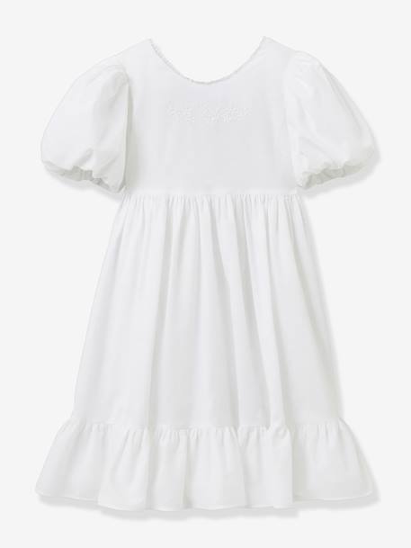 Robe fille Charlie- Cortège Arabesque écru - vertbaudet enfant 