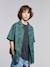 Chemise Hawaï en popeline garçon vert d'eau - vertbaudet enfant 