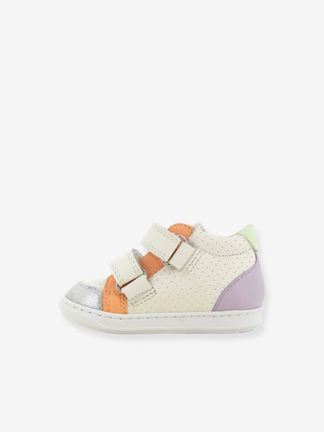 Babysneakers Bouba Box Easy SHOO POM® blauw+lila - vertbaudet enfant 
