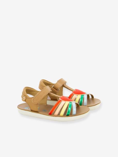 Sandales enfant Goa Salomé camel - vertbaudet enfant 