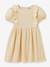 Robe fille en gaze de coton biologique blush+jaune pâle - vertbaudet enfant 