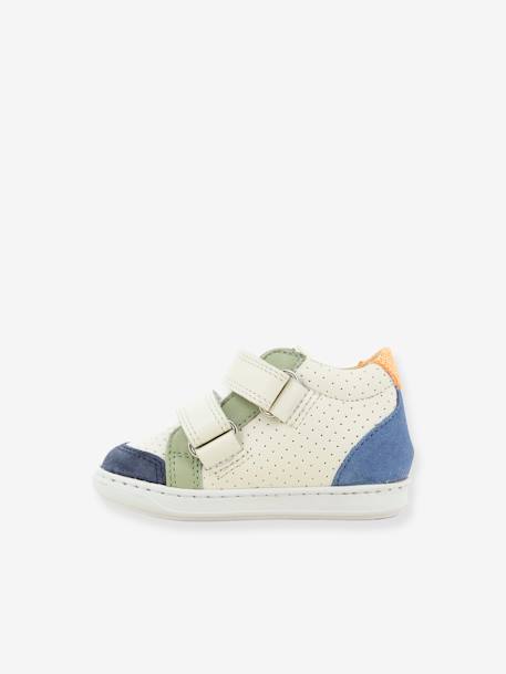 Babysneakers Bouba Box Easy SHOO POM® blauw+lila - vertbaudet enfant 