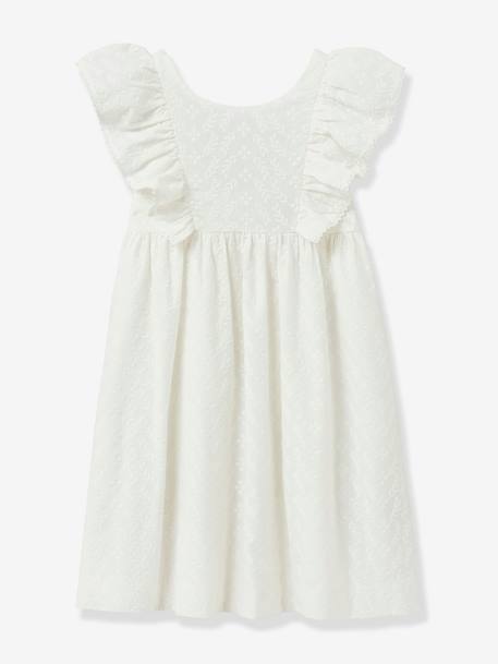 Robe fille Simone - Cortège Plume- écru - vertbaudet enfant 