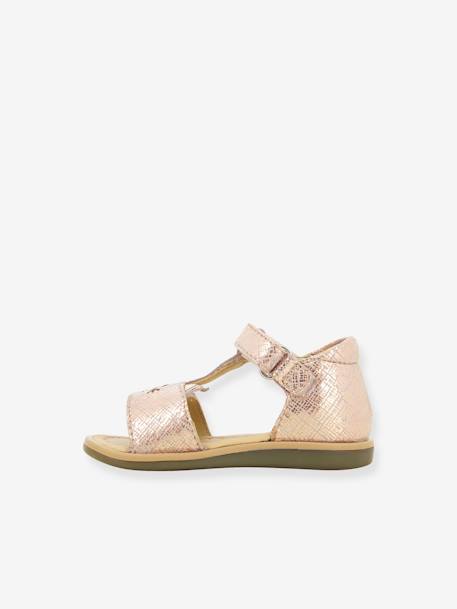 Babysandalen Tity Miaou SHOO POM® rozen - vertbaudet enfant 