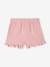 Set van 2 geboorteshorts 1 effen + 1 bedrukt rozen - vertbaudet enfant 