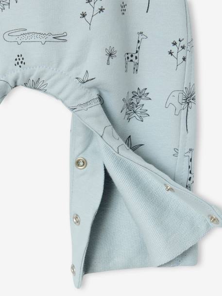 Ensemble 3 pièces naissance salopette + body + foulard bleu - vertbaudet enfant 