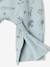 Ensemble 3 pièces naissance salopette + body + foulard bleu - vertbaudet enfant 