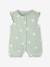 Lot de 2 combishorts de nuit bébé fleuris vert sauge - vertbaudet enfant 