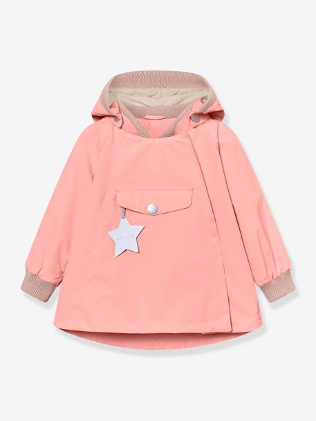 Veste mi-saison bébé fille MATWAI bleu foncé+bleu pâle+bois de rose+brun+jaune+jaune pastel+lilas+rose poudré+sable+vert sauge - vertbaudet enfant 