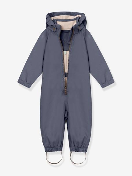 Combinaison Softshell bébé MATARNO bleu foncé+bleu pâle - vertbaudet enfant 
