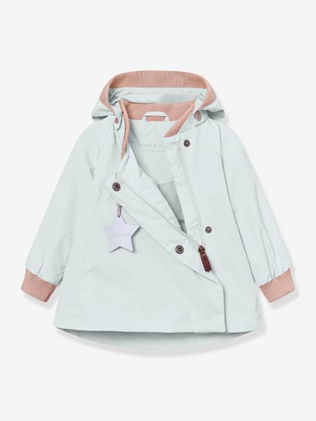 Veste mi-saison bébé fille MATWAI bleu foncé+bleu pâle+bois de rose+brun+jaune+jaune pastel+lilas+rose poudré+sable+vert sauge - vertbaudet enfant 