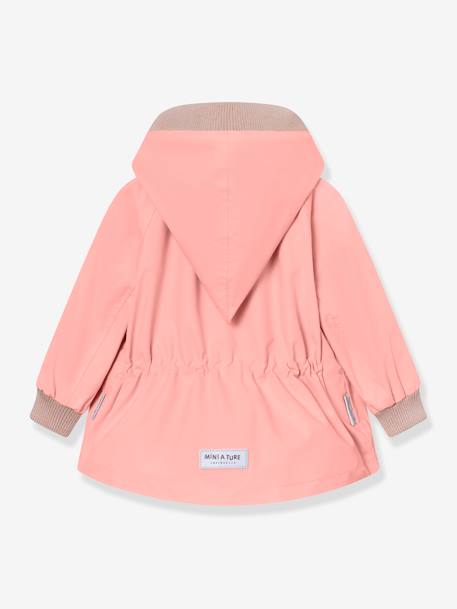 Veste mi-saison bébé fille MATWAI bleu foncé+bleu pâle+bois de rose+brun+jaune+jaune pastel+lilas+rose poudré+sable+vert sauge - vertbaudet enfant 