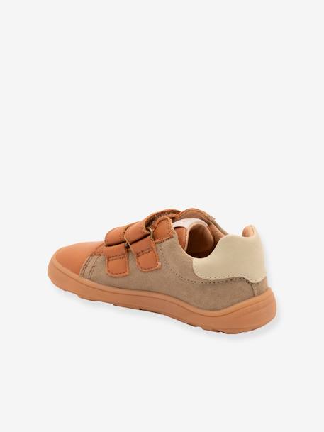 Barefootschoenen voor kinderen BAREFOOT RICCO BISGAARD cacao+sable+vert sauge - vertbaudet enfant 