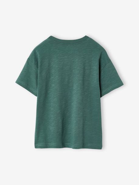 T-shirt motif nature garçon lichen - vertbaudet enfant 
