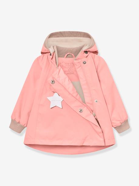 Tussenjas voor babymeisjes MATWAI MINI A TURE bleekblauw+donkerblauw+donkerbruin+geel+lila+pastelgeel+roze (poederkleur)+rozenhout+saliegroen+zandbeige - vertbaudet enfant 
