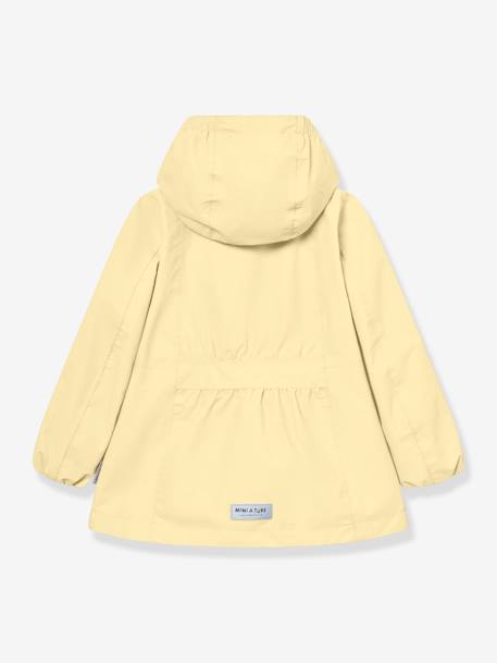 Veste mi-saison imperméable fille MATSILA jaune pastel - vertbaudet enfant 