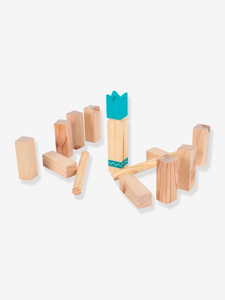 Buitenspeelgoed voor kinderen WIKINGER KUBB compact SMALL FOOT® hout - vertbaudet enfant 
