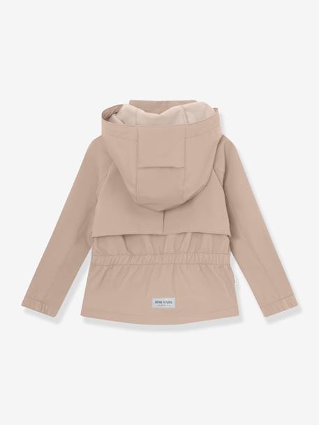 Sofshell meisjesjas MATALGEA MINI A TURE zandbeige - vertbaudet enfant 