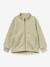 Veste en teddyfleece avec fermeture éclair MATCEDRIC sable+vert - vertbaudet enfant 