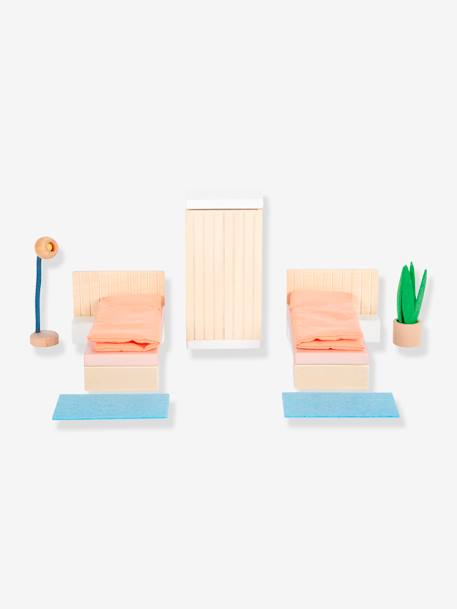 Poppenhuismeubels SLAAPKAMER SMALL FOOT® meerkleurig - vertbaudet enfant 