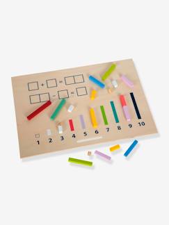 Jouet-Boîte d'apprentissage pour enfants : bâtons de calcul avec chiffres EDUCATE small foot® bois 