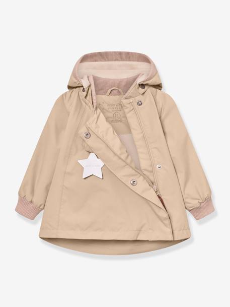 Tussenjas voor babymeisjes MATWAI MINI A TURE bleekblauw+donkerblauw+donkerbruin+geel+lila+pastelgeel+roze (poederkleur)+rozenhout+saliegroen+zandbeige - vertbaudet enfant 