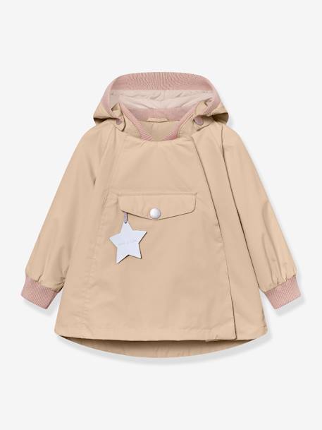 Veste mi-saison bébé fille MATWAI bleu foncé+bleu pâle+bois de rose+brun+jaune+jaune pastel+lilas+rose poudré+sable+vert sauge - vertbaudet enfant 