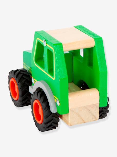 Tracteur en bois pour enfants FSC® small foot vert - vertbaudet enfant 