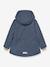 Parka mi-saison fille MATALLURE bleu foncé+marine+tomette - vertbaudet enfant 