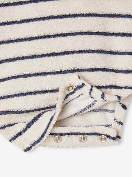 Barboteuse sans manches naissance écru - vertbaudet enfant 