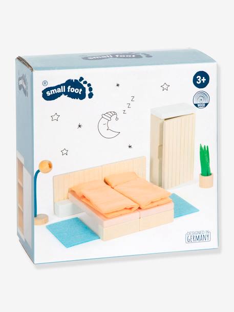 Poppenhuismeubels SLAAPKAMER SMALL FOOT® meerkleurig - vertbaudet enfant 